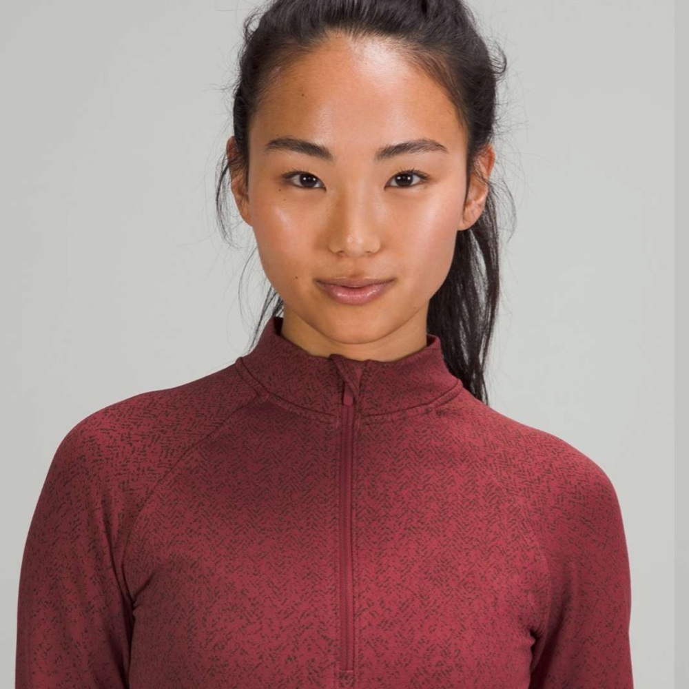 Lululemon Rest Less Cropped Half-Zip
Herringbone Fade Mulled Wine / French Press - Picture 4 of 8